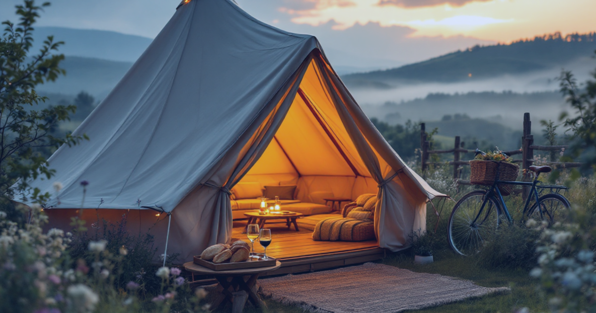 Week-end glamping nature en Livradois-Forez