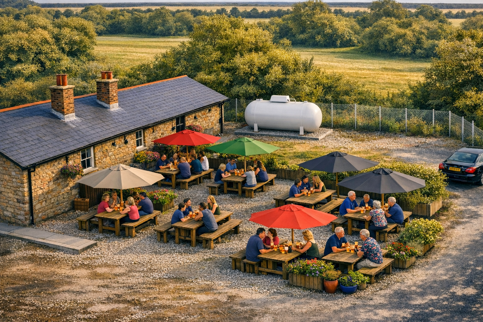 Propane gas supply for pubs, restaurants and hospitality businesses from Ant Gas.