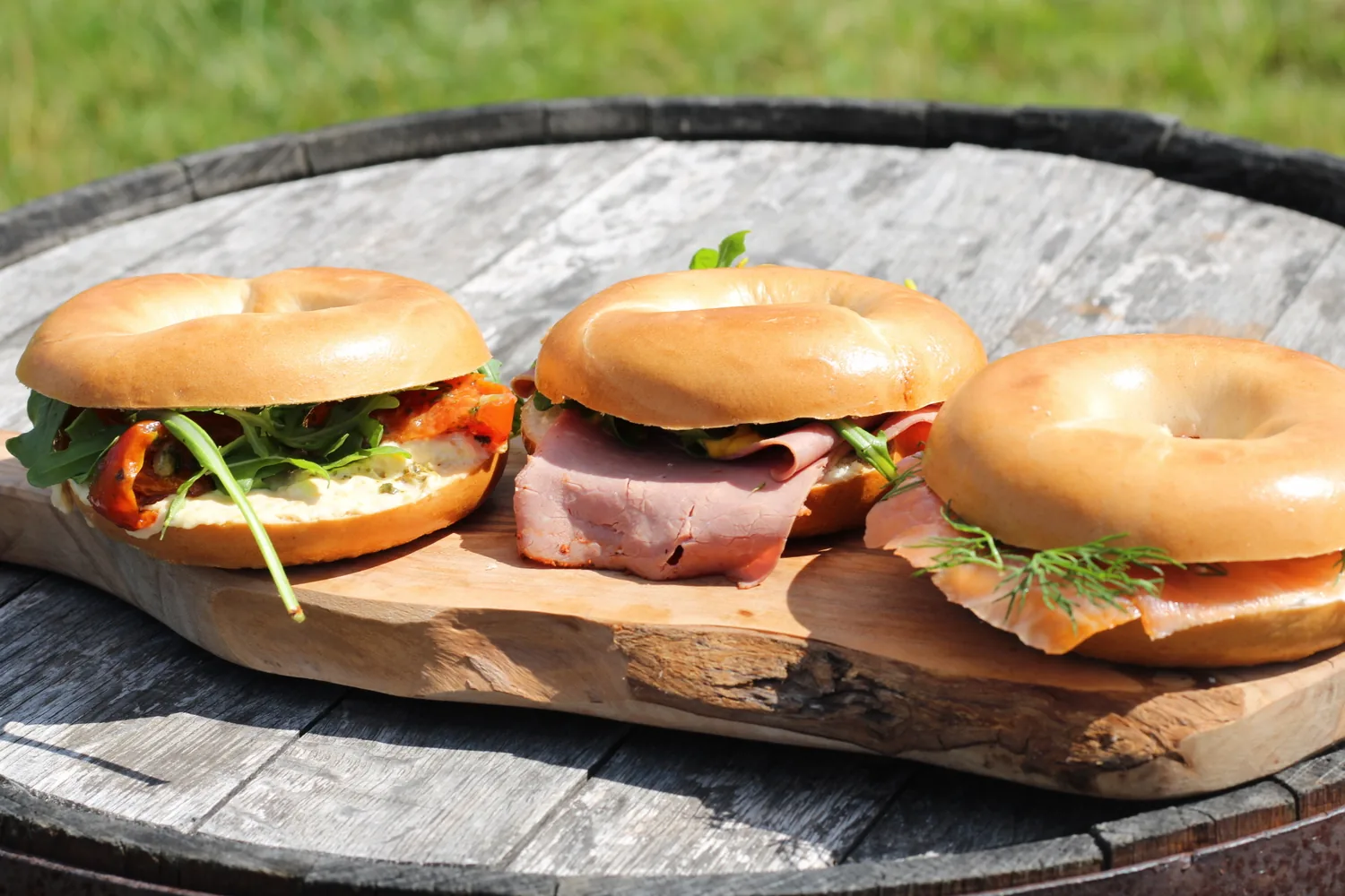 A recent event catered by Taverna Catering in London