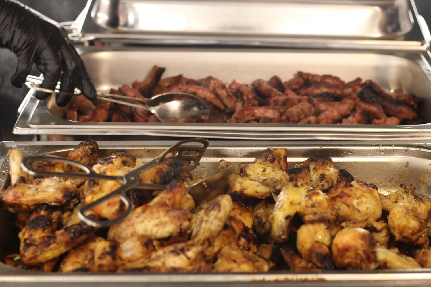 A recent event catered by Taverna Catering in London