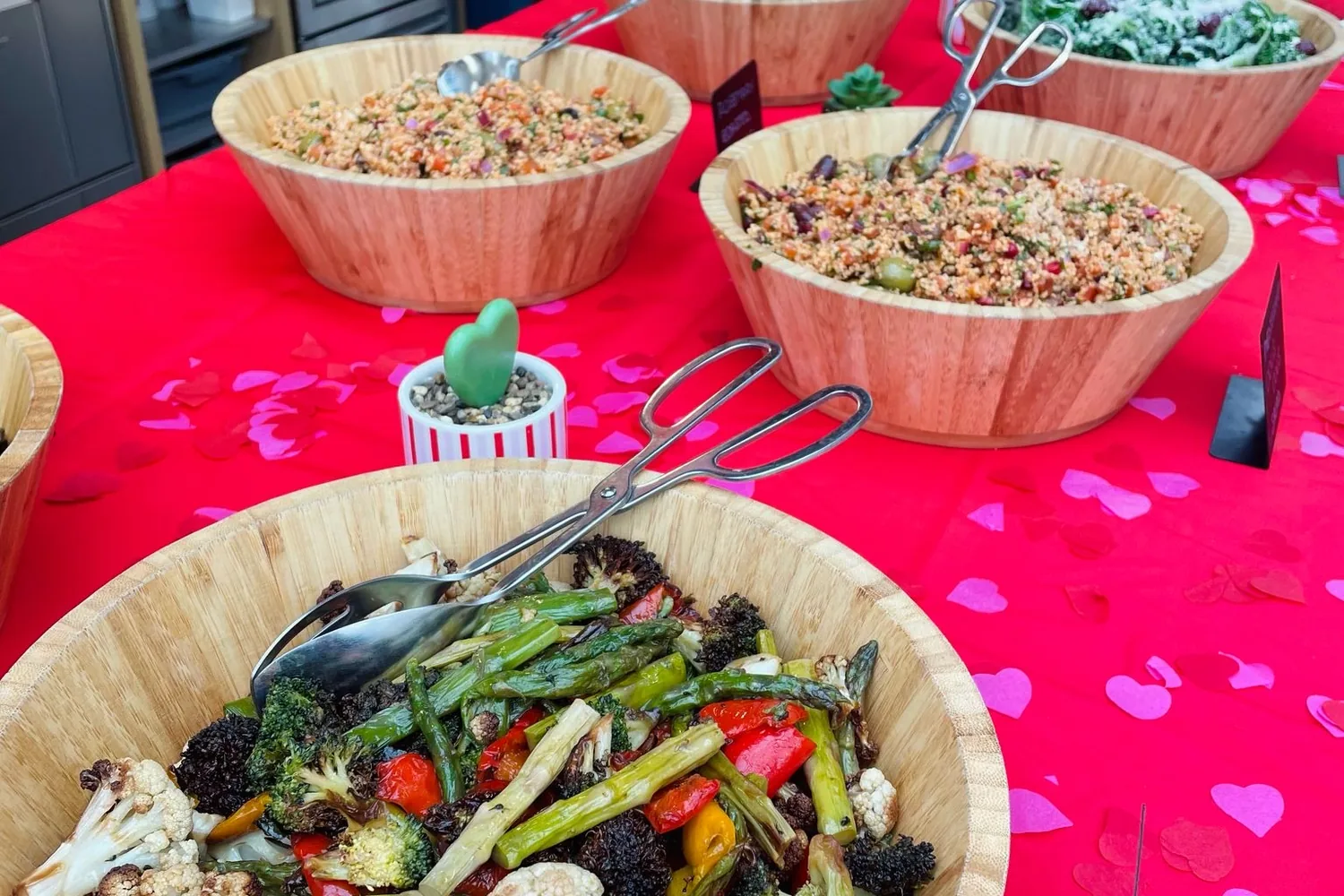 A recent event catered by Taverna Catering in London