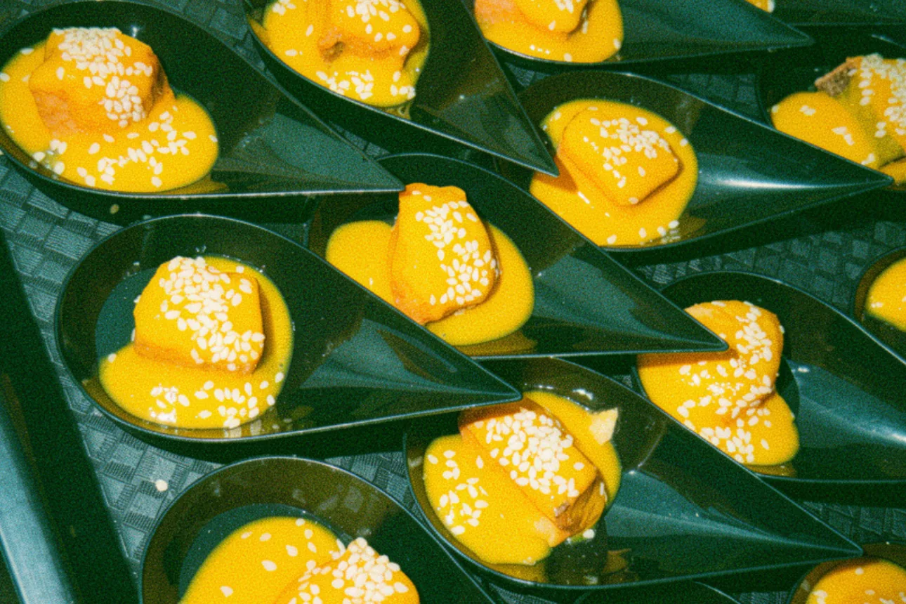 A recent event catered by Taverna Catering in London