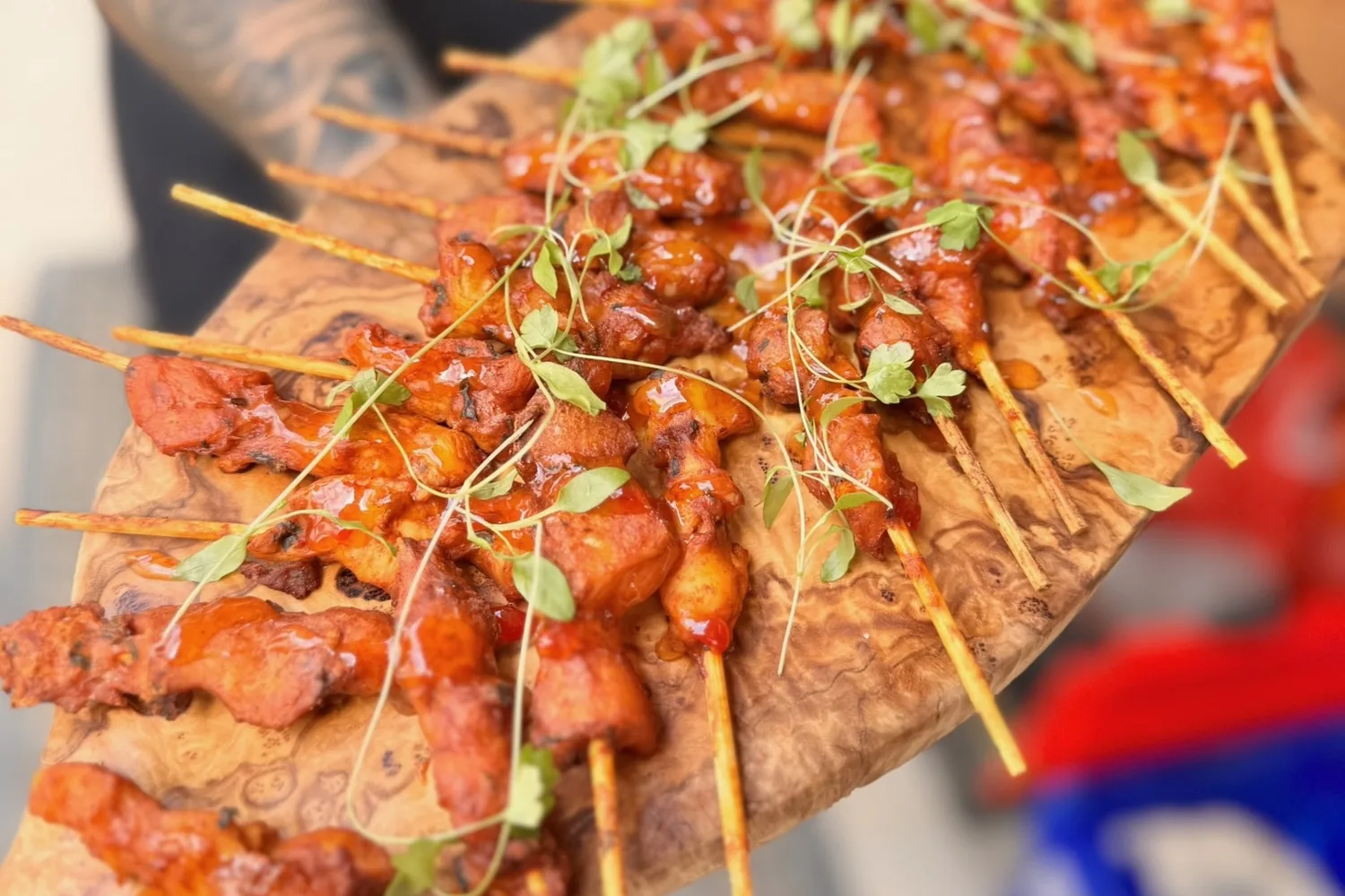Skewers by Taverna Catering