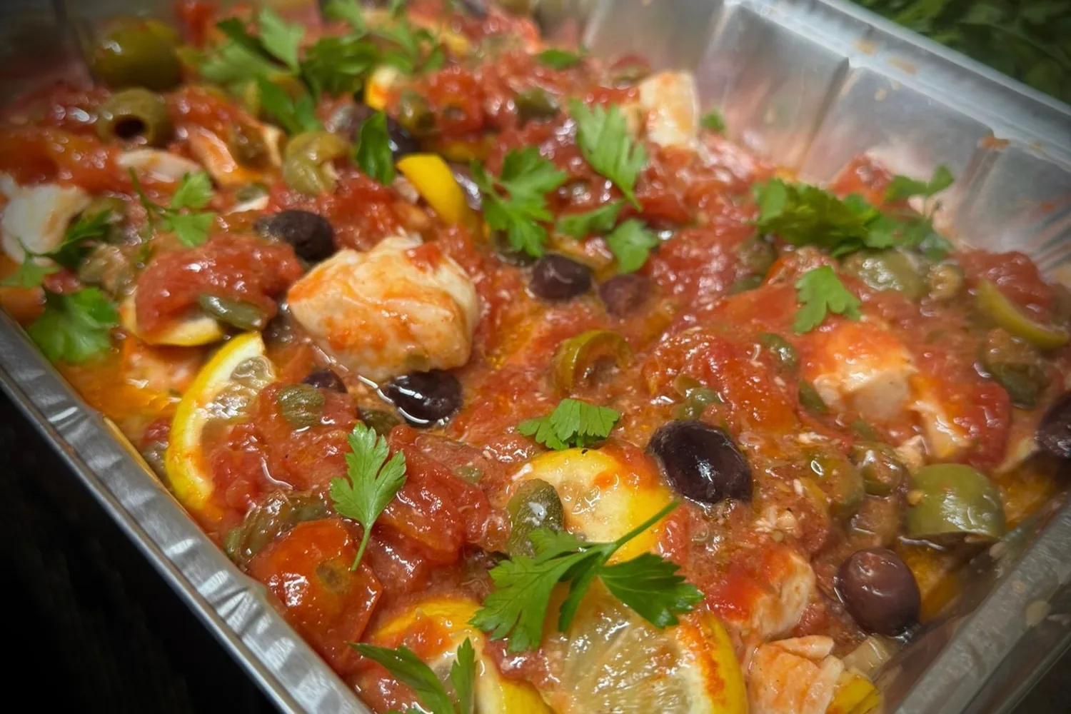 A recent event catered by Taverna Catering in London