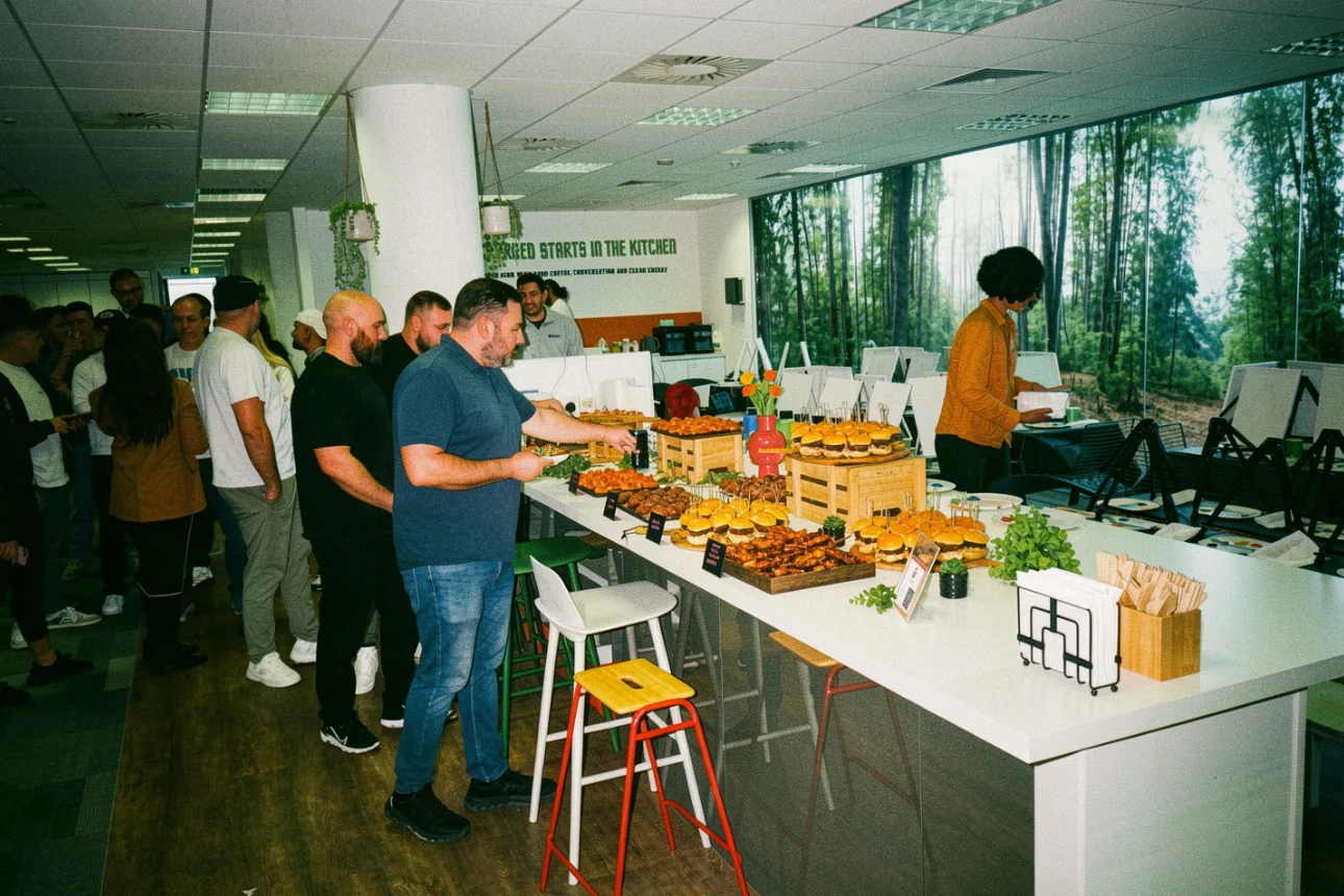A recent event catered by Taverna Catering in London