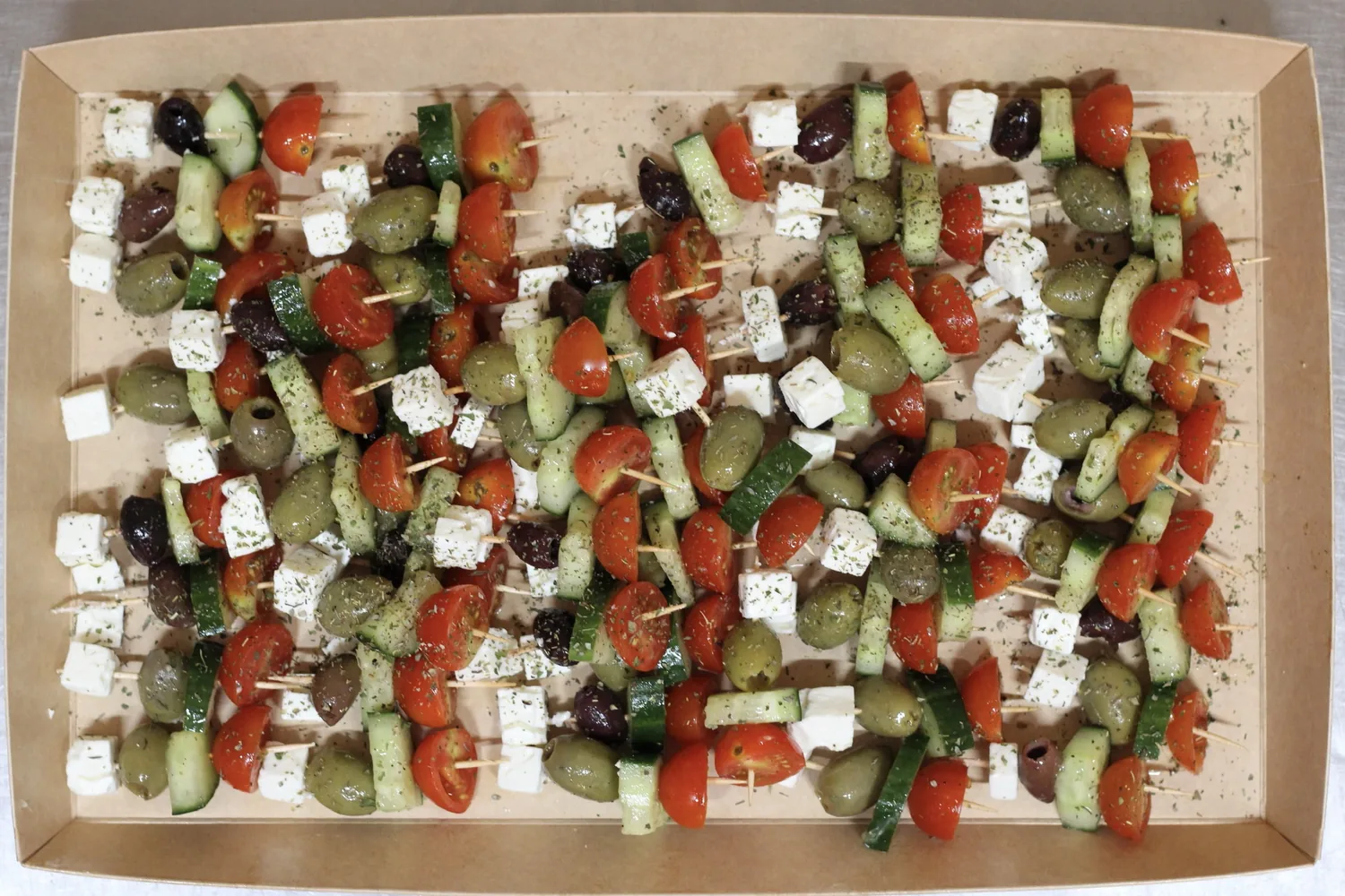A recent event catered by Taverna Catering in London