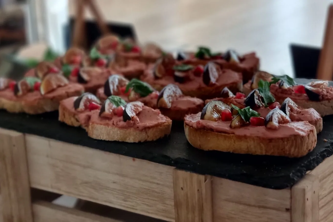 Festive Canapés by Taverna Catering