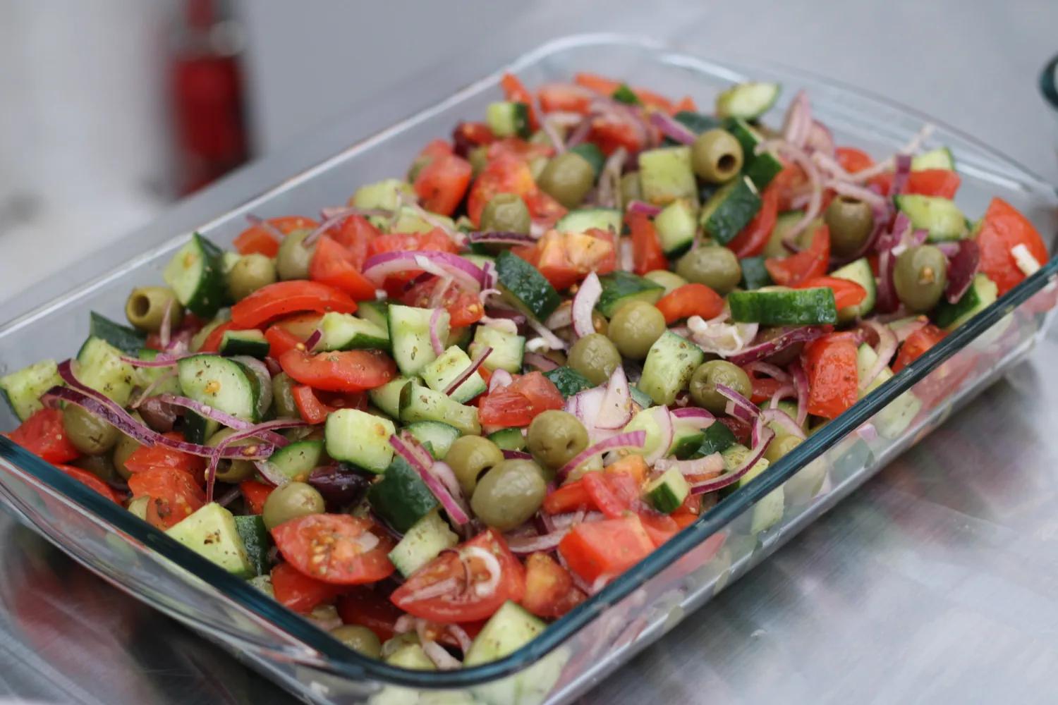 A recent event catered by Taverna Catering in London