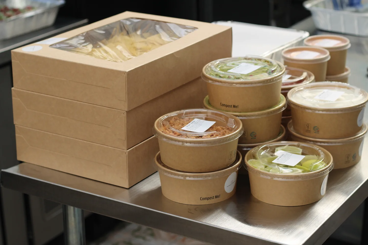A recent event catered by Taverna Catering in London