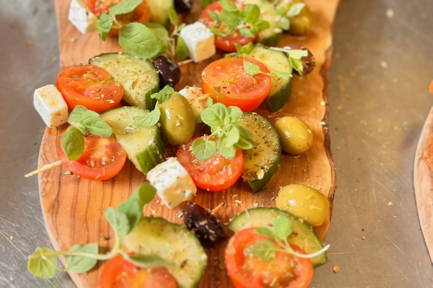 A recent event catered by Taverna Catering in London