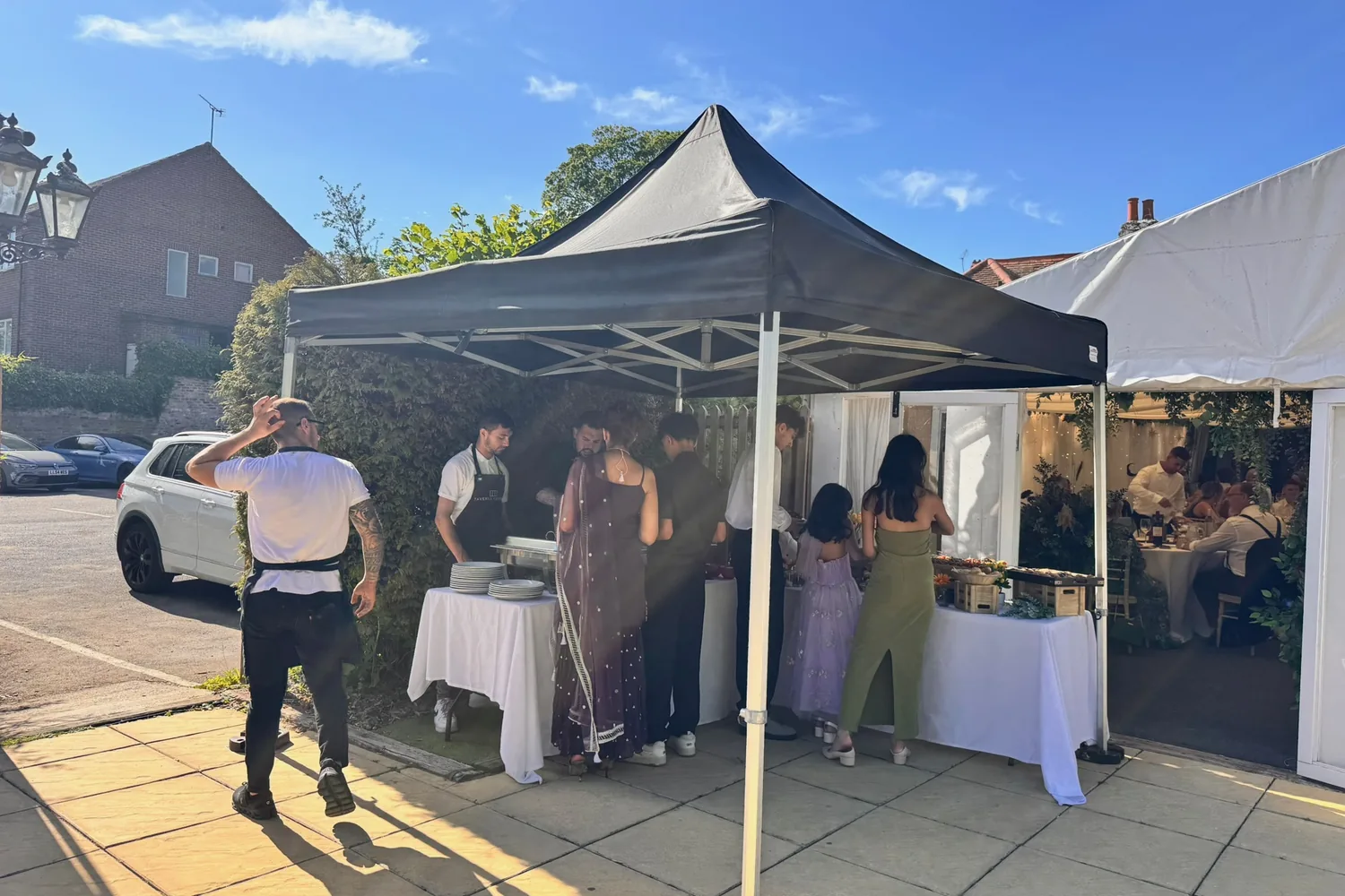 Garden parties, Taverna Catering London