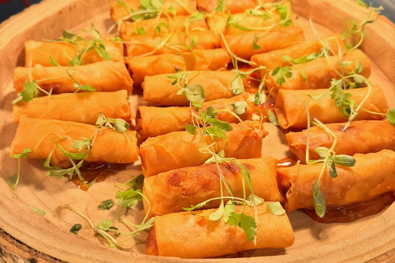 A recent event catered by Taverna Catering in London