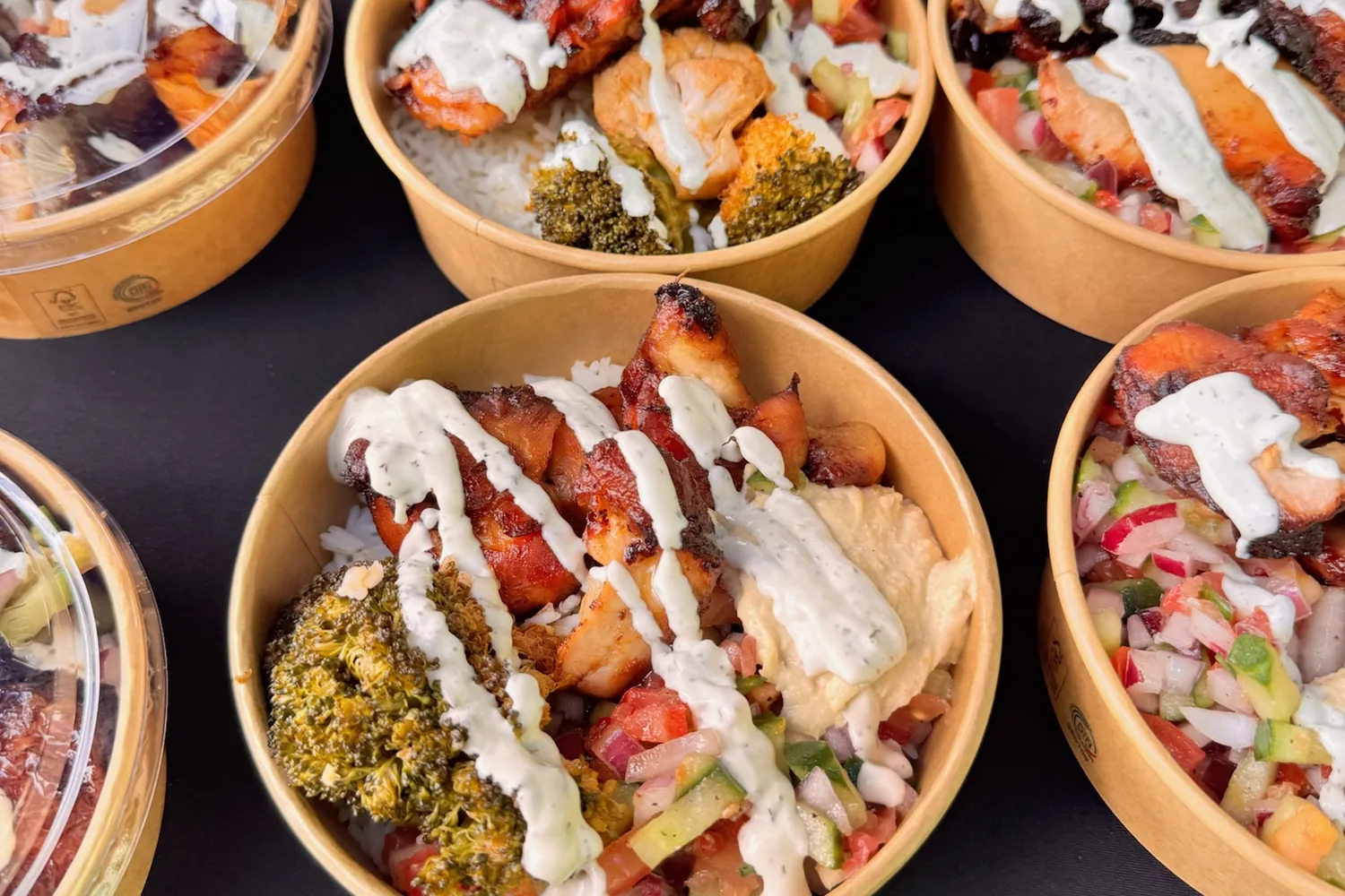 A recent event catered by Taverna Catering in London