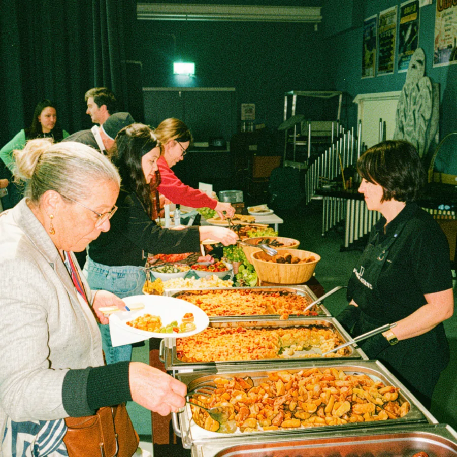 Taverna Catering event on Instagram