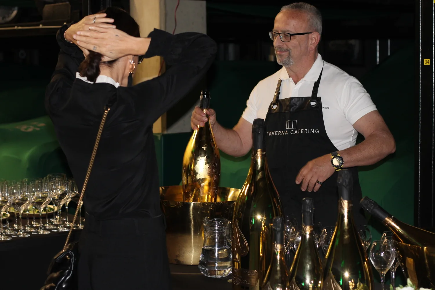 A recent event catered by Taverna Catering in London