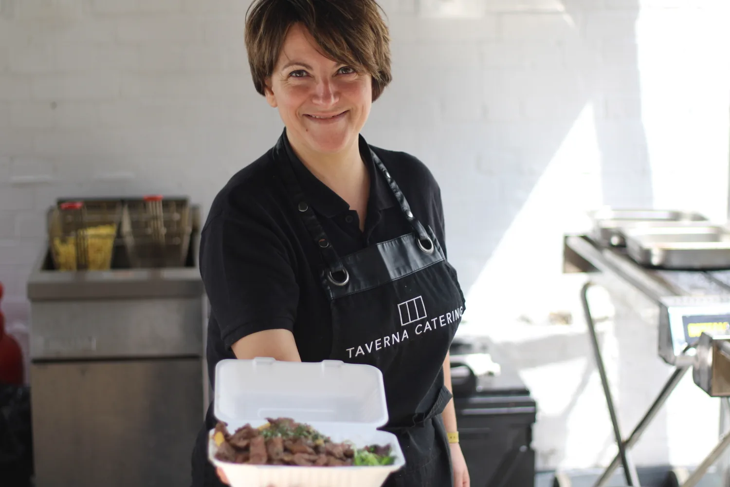 A recent event catered by Taverna Catering in London