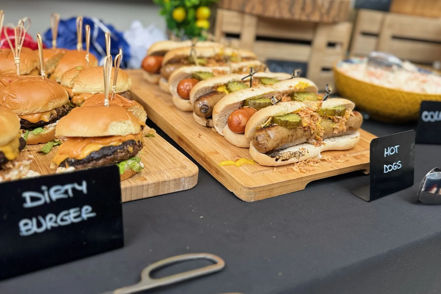 German Frankfurter by Taverna Catering