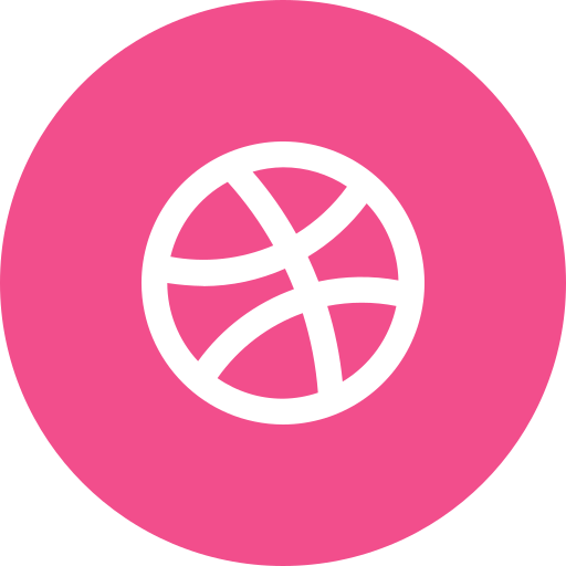 dribble circle icon