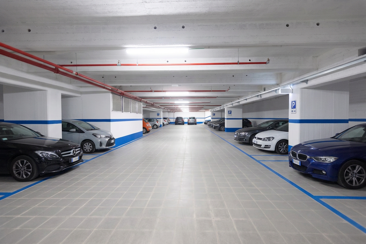 image of vehicles in showroom