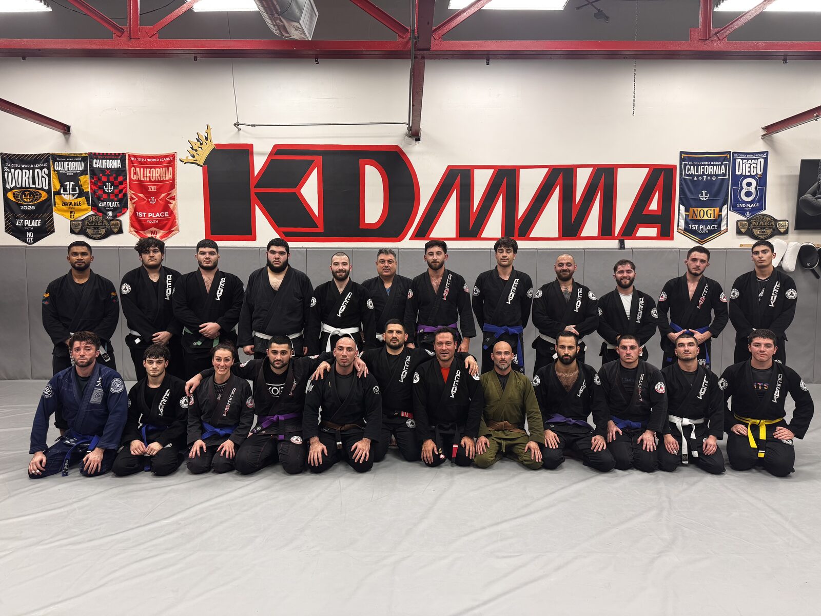 KD MMA Glendale flagship main mat area