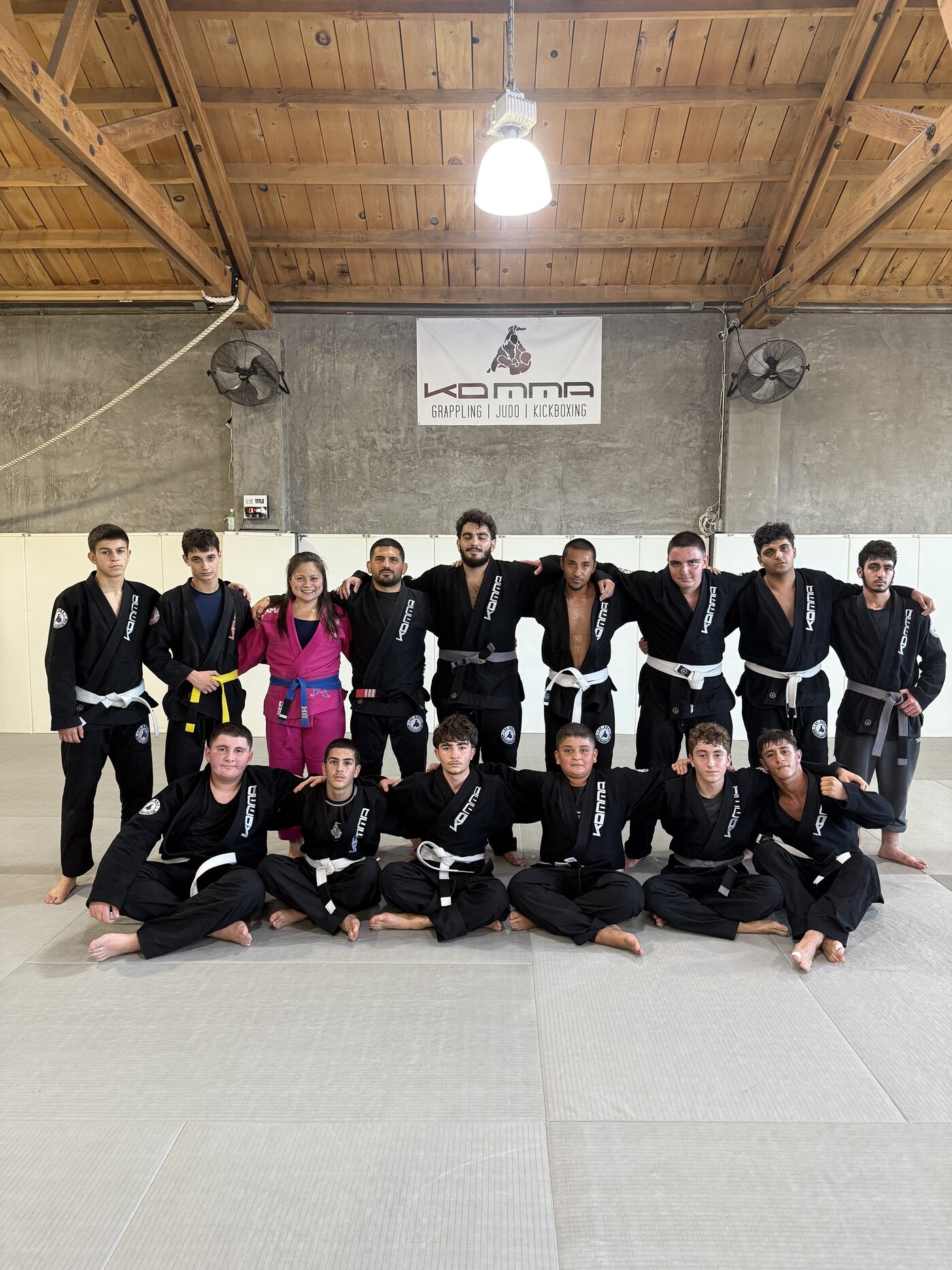 KD MMA Montrose team