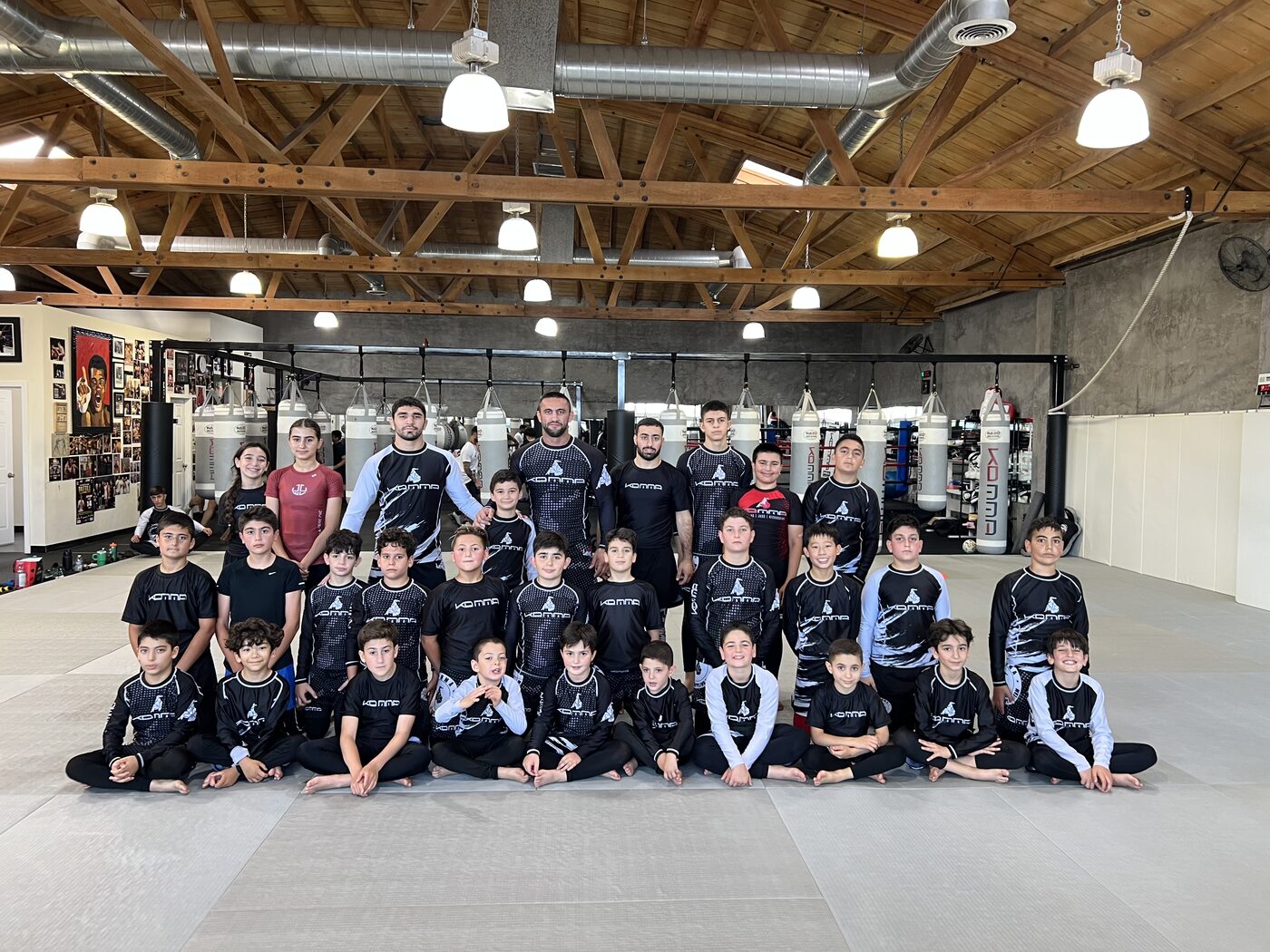 KD MMA Montrose team
