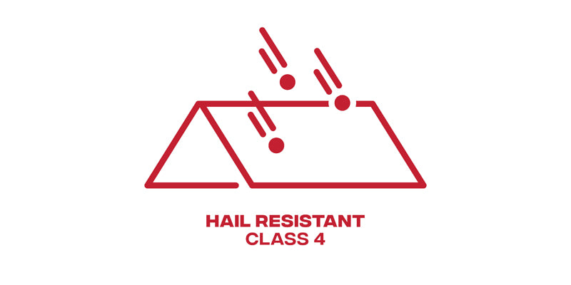 hail resistant class 4 tilcor stone coated metal roof