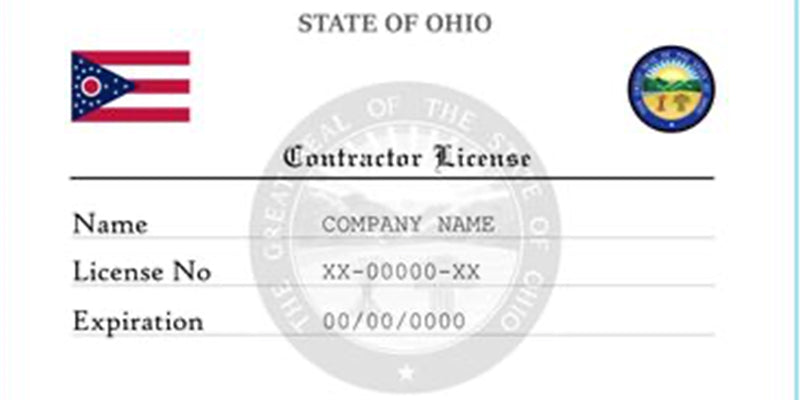 general contractor license in ohio
