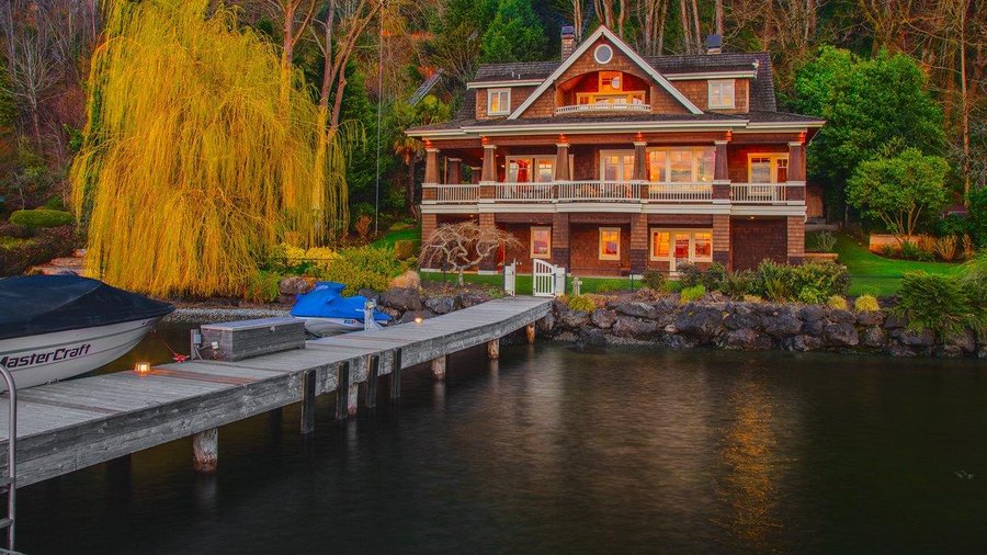 Patti Payne's Cool Pads: Waterfront Medina home with private tram hits market for $8.5M