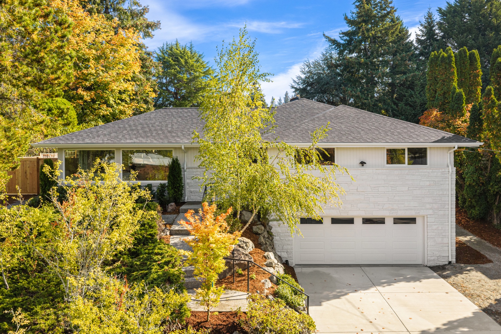 Timeless Lucas Hill Classic, Masterfully Restored on Mercer Island’s Coveted North End