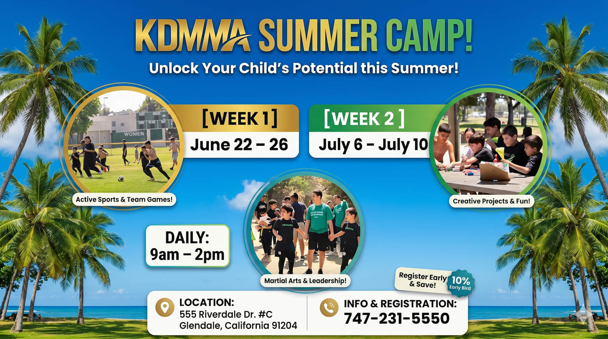 KD MMA Summer Camp 2026 — Two Weeks in Glendale — The KD MMA Journal