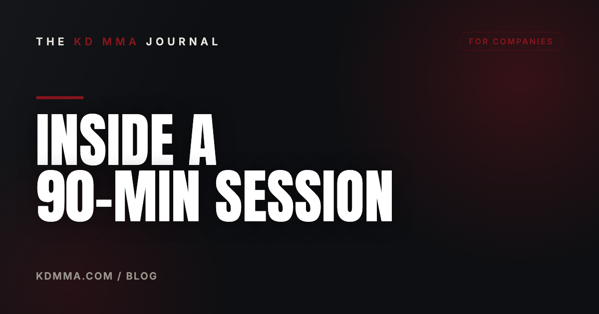 Inside a Corporate Team Session: A Minute-by-Minute Walkthrough — The KD MMA Journal