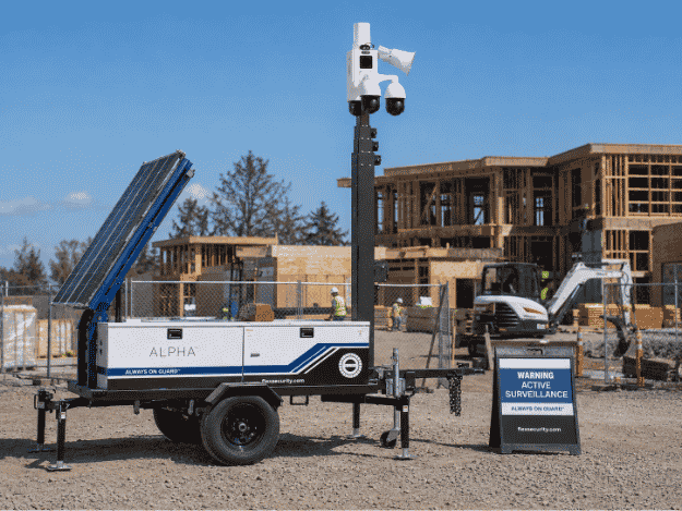 PDI Security secures Construction Sites with Flex Security Systems