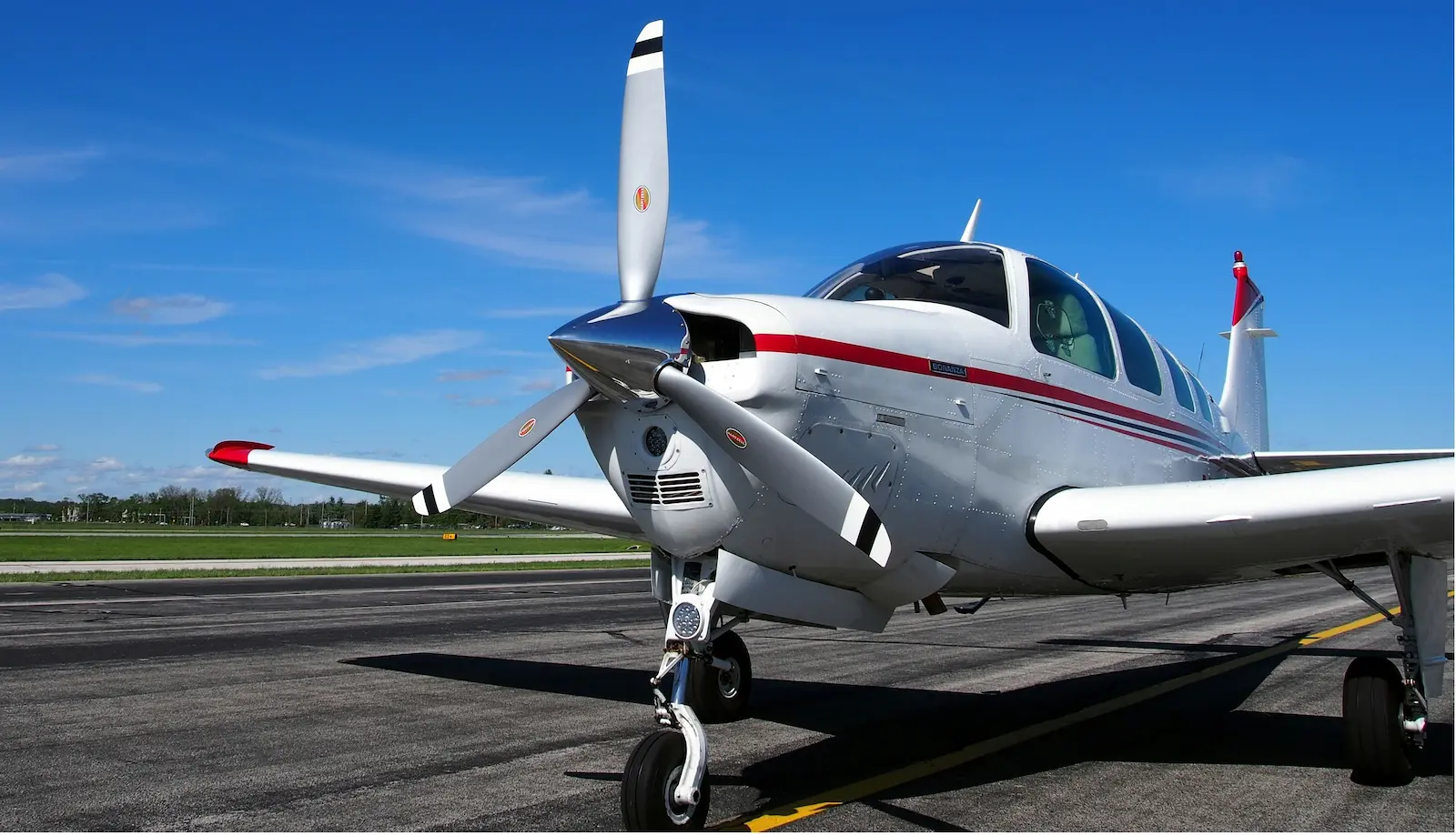 Pilot doing preflight on a rented aircraft