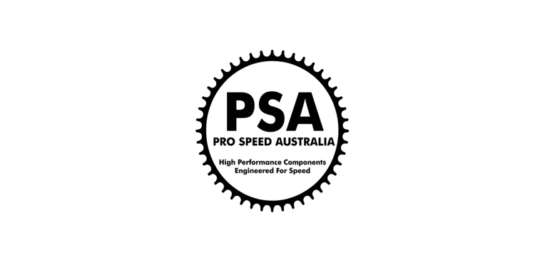 PSA Pro Speed Australia logo inside a gear shape with text about high performance components.