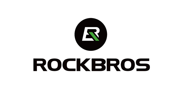 ROCKBROS brand logo with stylized ER letters inside a black circle above the text.