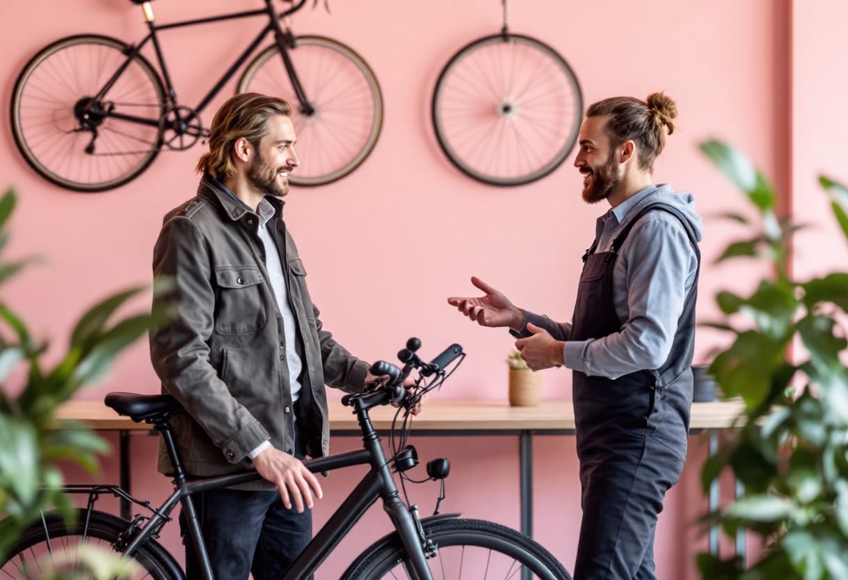 image of bicycle maintenance