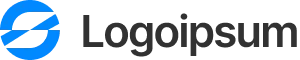 Longfin company logo with stylized blue circle and black text.