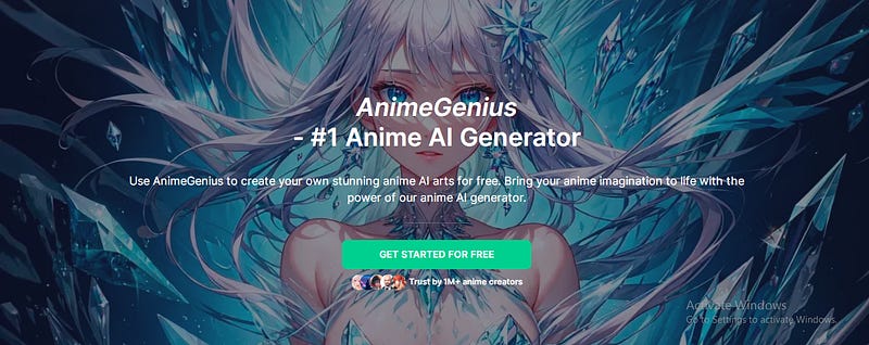 Anime Genius the top AI anime generator with cum face