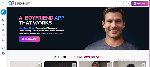 dretambf ai boyfriend app that works