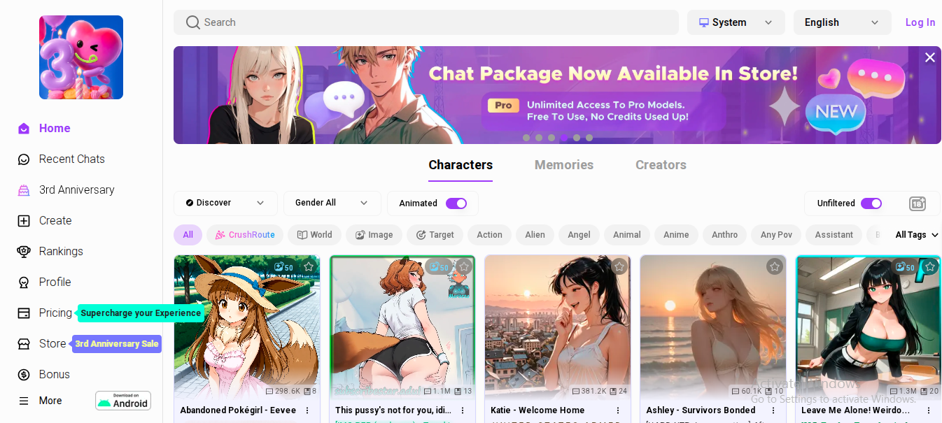 crushOn AI Create AI girlfriend 