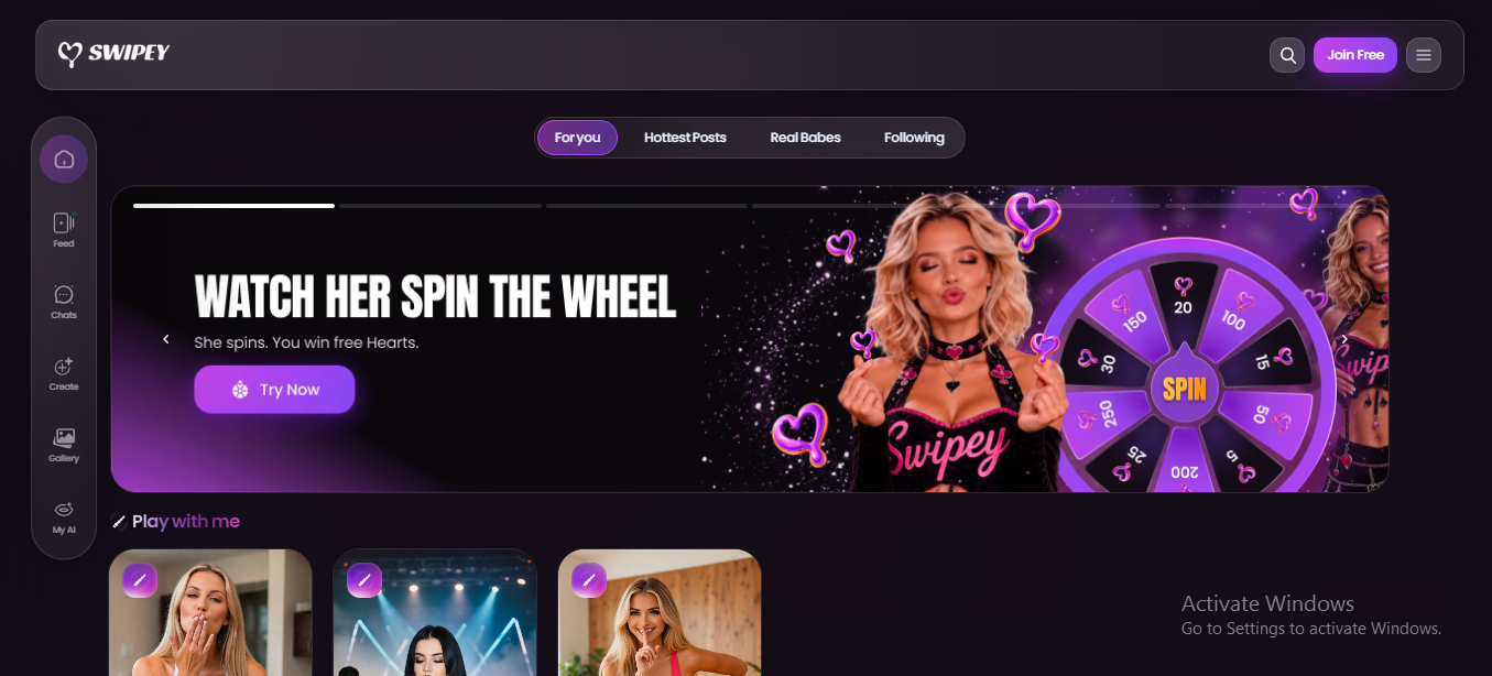 SwipeyAI The Top AI Sexting chatbot sites
