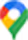 Google Maps icon with green, blue, yellow, and red colors.