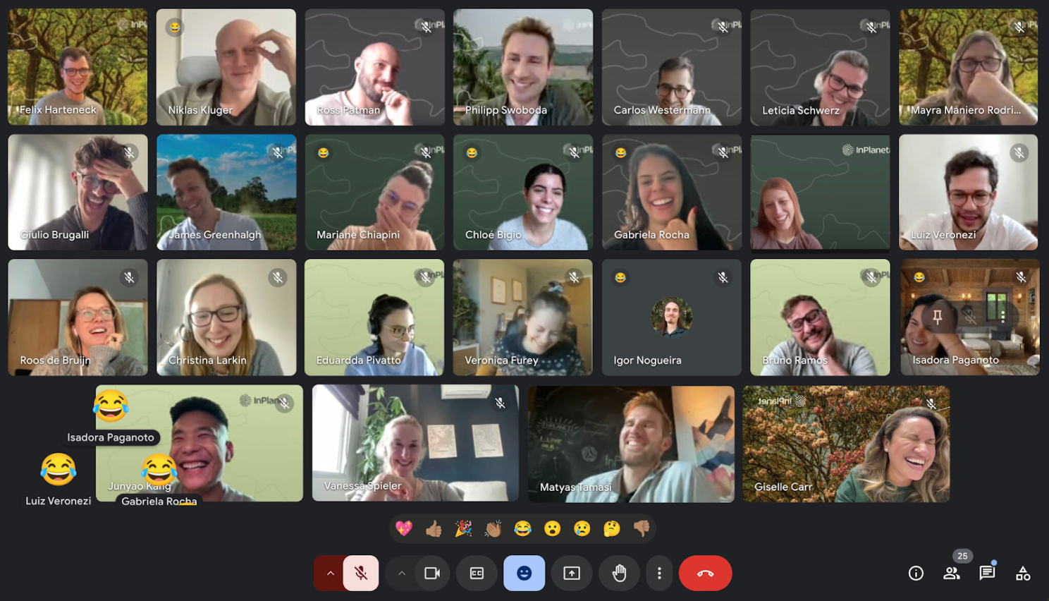 Team meeting inside a remote-first company