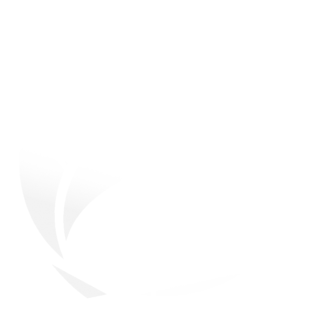 Circle with a leaf shape and circuit board lines symbolizing nature and technology connection.
