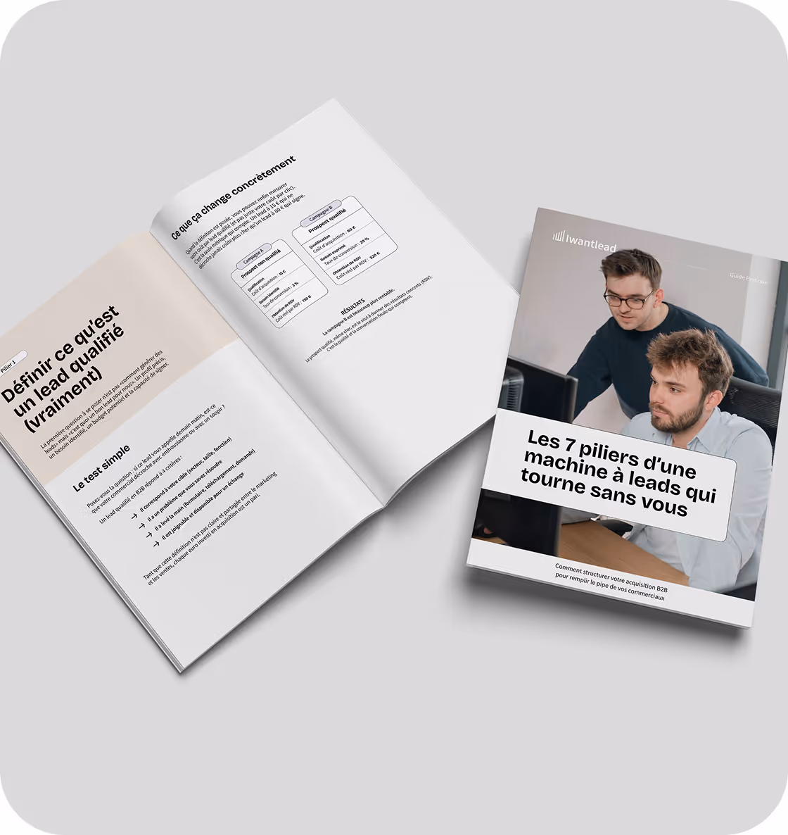 Couverture du guide Les 7 piliers d'une machine à leads