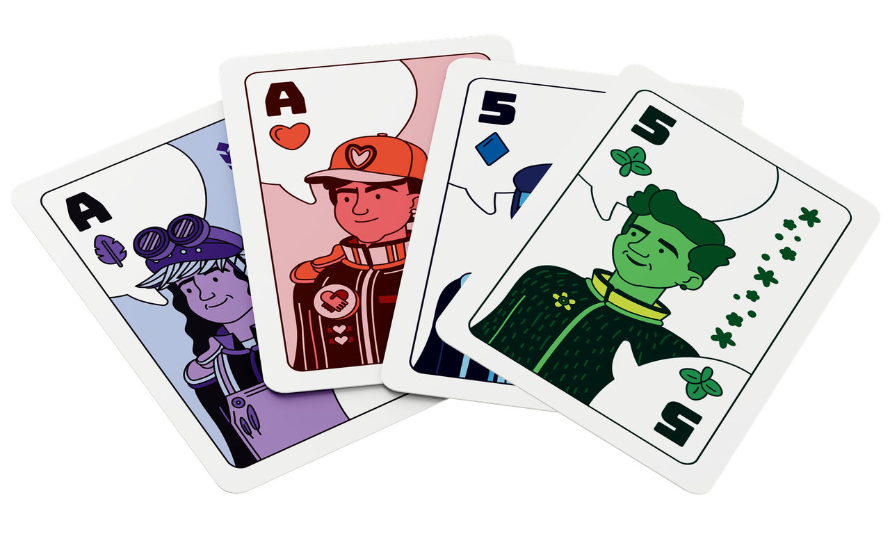 Sembli card game playing cards.