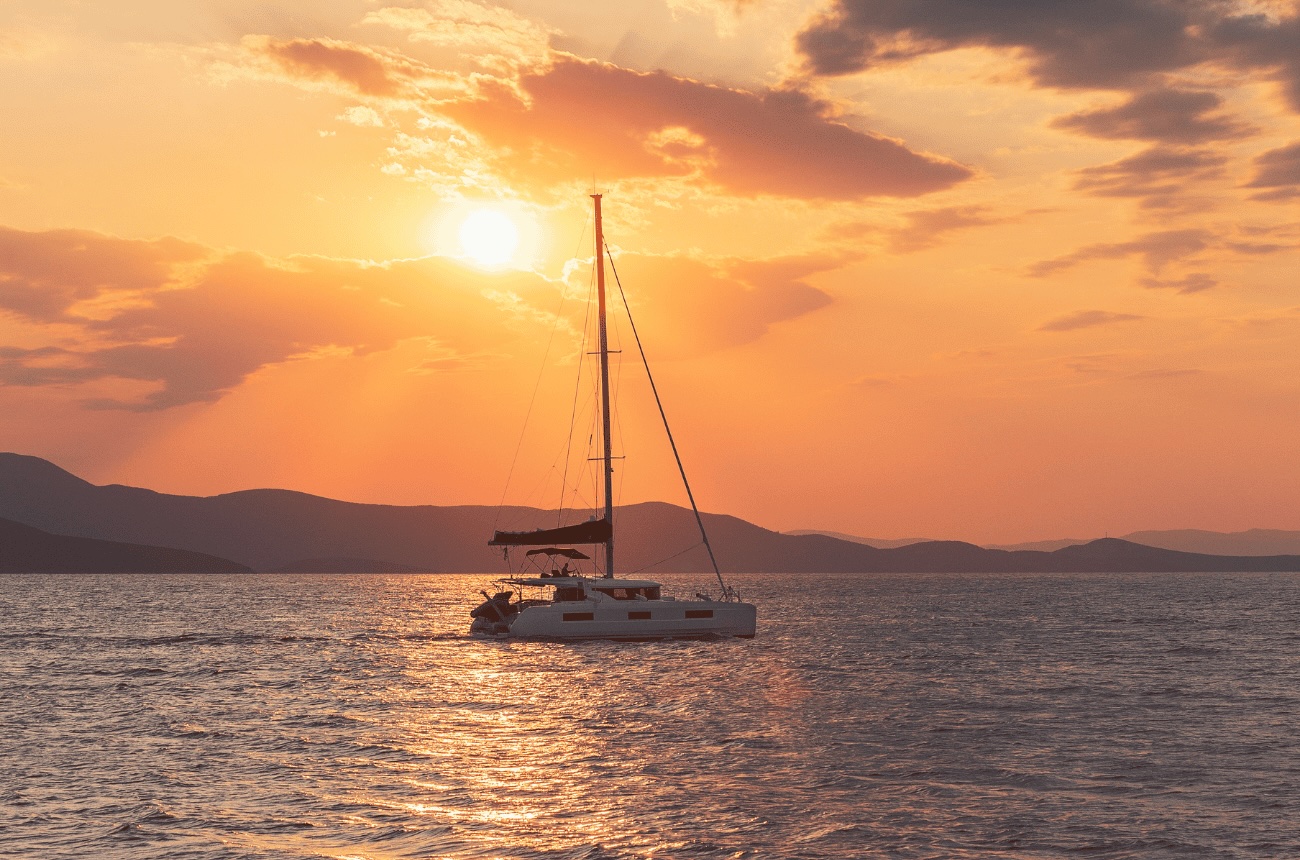 Evening sunset cruise boat trip from Cala d’Or Marina