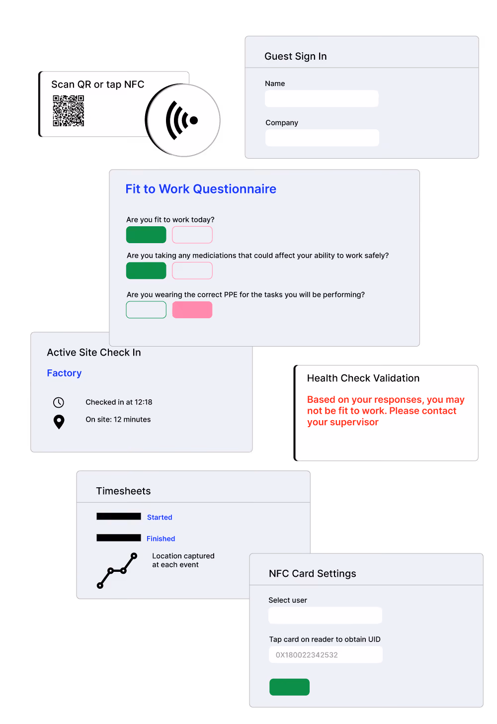 Kiosk Mode features
