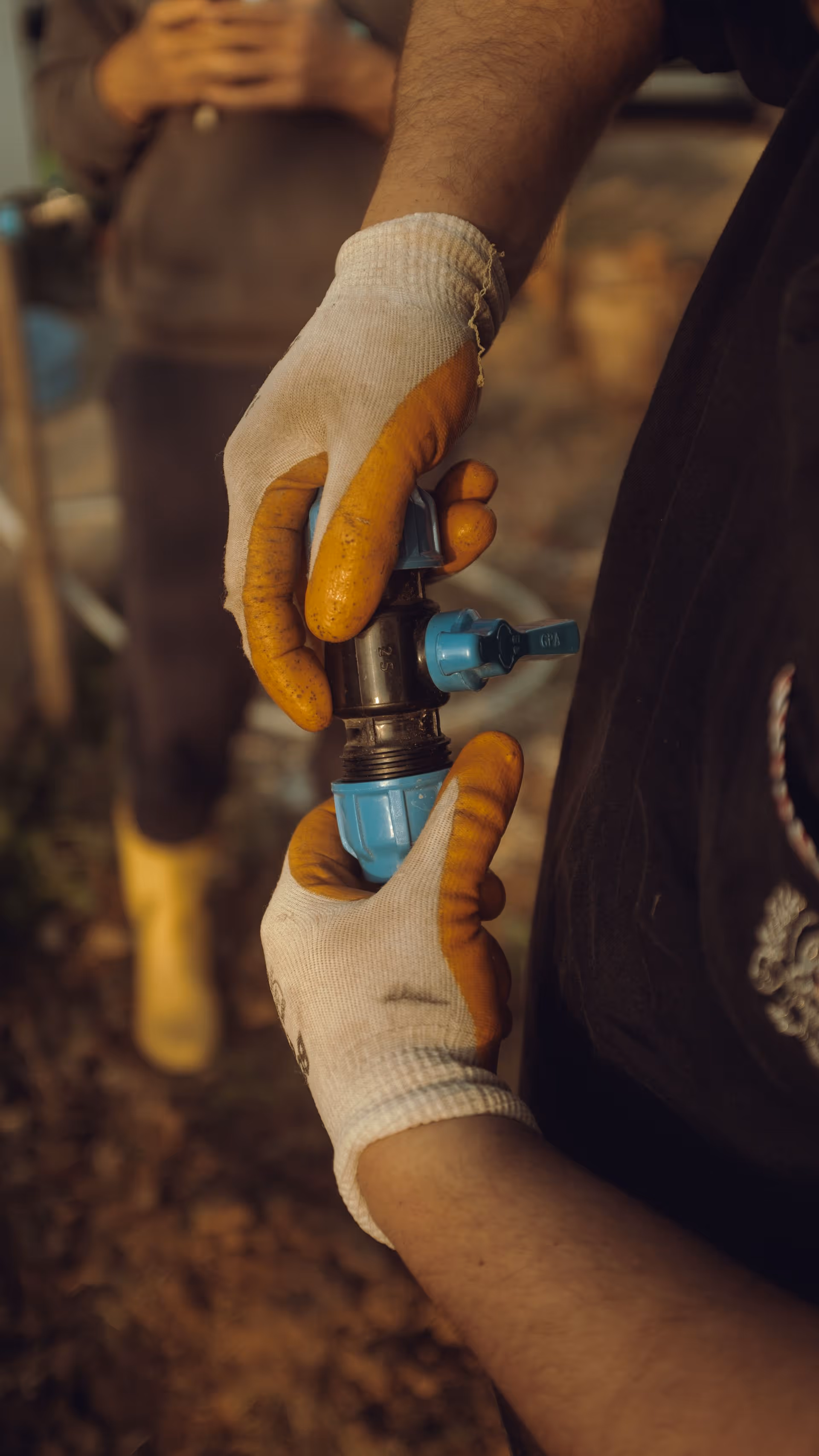 External water pipe
